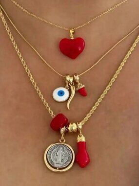 Saint Benedict Necklace Q852